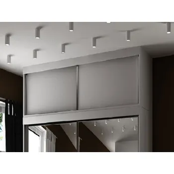 Šatní skříň Nástavec na šatní skříň Sahara 100, Barva: bílý MIRJAN 5903211100529