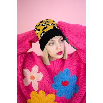 Čepice Art Of Polo 23903 Hipster Panther dámská kšiltovka žlutá 56-59 cm