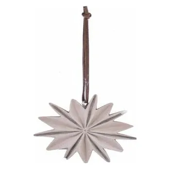 Vánoční dekorace Závěs hvězda Ornament, 7x7x1cm, ks|Ego Dekor
