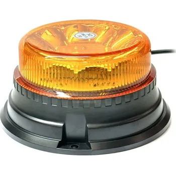 Maják maják LED pevný 12V-24V oranžový 12 LED*1W DOPRODEJ