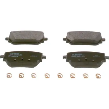 Brzdová destička Sada brzdových destiček, kotoučová brzda BOSCH 0 986 424 890