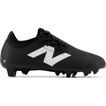 Kopačky New Balance Furon V7+ Dispatch Firm Ground Football Boots Juniors Black/White 5.5 (38.5)