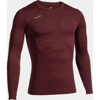Funkční tričko s dlouhým rukávem Joma Brama Classic Velikost: S/M, Barva: vínová
