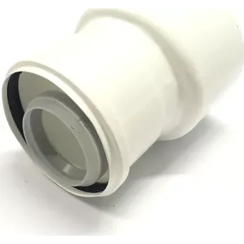 centrická přechodka koaxiální DN125/80 na DN100/60 (redukce)