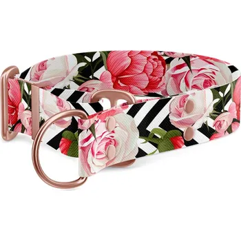 Obojek pro psa Polostahovací obojek pro psa Obodog® Martingale kolekce Roses