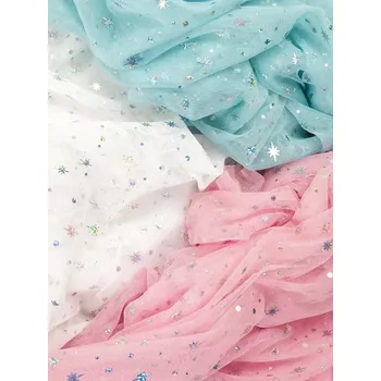 Tyl Elza RŮŽOVÁ (E) (Jemný tyl)