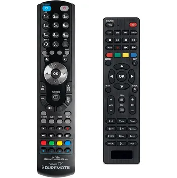 Dálkový ovladač FUBA ODE8500T2, ODE8510T2 HEVC + ovládání TV (mini TV) - dálkový ovladač duplikát