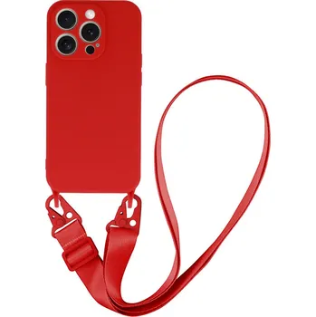 Pouzdro na mobilní telefon Pouzdro Strap D2 pro Iphone 11 červené
