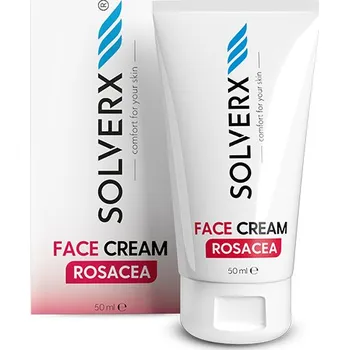 Pleťový krém Solverx Rosacea pleťový krém pro pleť s výskytem růžovky, 50 ml