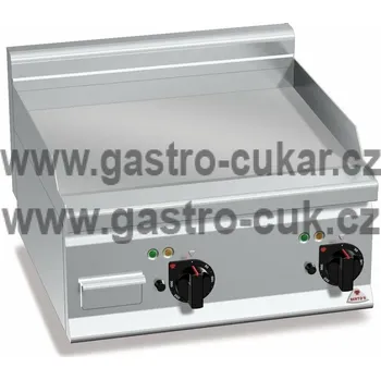 Kuchyňský gril Grilovací hladká plotna Bertos E6FL6BP-2