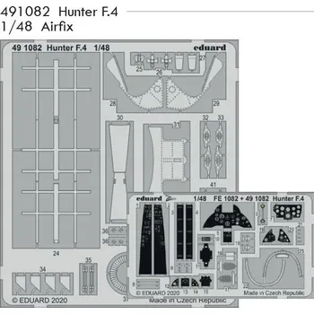 Plastikový model Eduard 1/48 Hunter F.4 (AIRFIX)