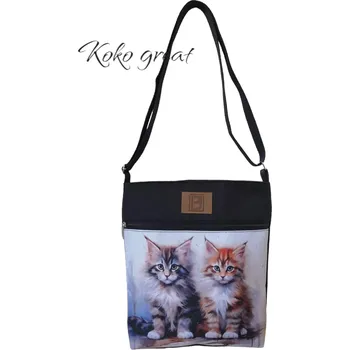 Kabelka Krásná dámská kabelka, mainské kočky č.2