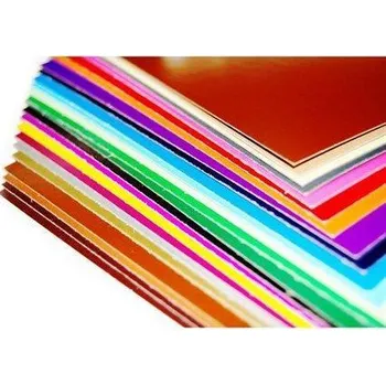 Karton Dekorační karton jednostranný 300g/m2, 48 x 68 cm - tmavě modrý / 25 ks