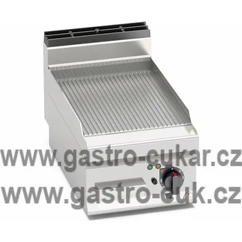 Kuchyňský gril Grilovací rýhovaná plotna Bertos E7FR4BP