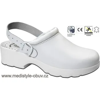Dámská zdravotní obuv MEDISTYLE GF Oland pracovní obuv bílá vel.37-42, --- - 37