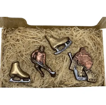 Čokoláda Chocolenka Čokoládová sada - Hokej č. 2