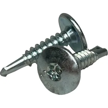 Vrut Covernit Samořezný vrut pro WPC plotovky 5,5 x 25 mm 250 ks/bal stříbrná