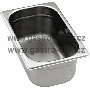 GN 1/4 (h=65 mm) nerezová plná OPTINOX