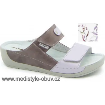 Dámská zdravotní obuv MEDISTYLE IVANA 2I-B1LA-9/1-1 pantofel LAVANDA vel.37-43, fialová - 43