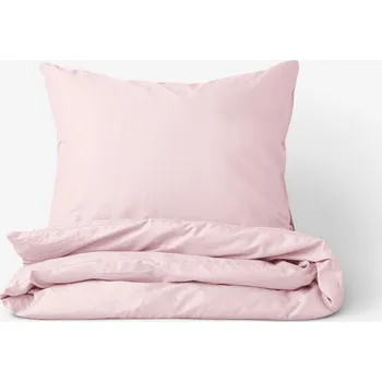 Povlečení Bavlněné povlečení - pudrově růžové 220 x 200 a 2ks 70 x 90 cm