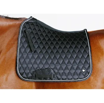 FOUGANZA Drezurní podsedlová dečka pro koně 900 FS ČERNÁ
