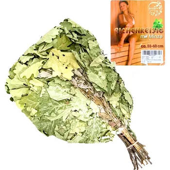 Dubový venik s mátou 55-60cm