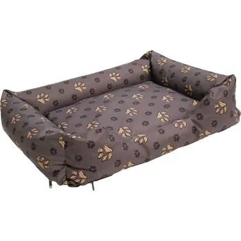 Pelíšek pro psa WEBER-MLÝN PELECH S TLAPKAMI 85x65 cm