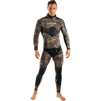 Neoprenový oblek Seac sub Neoprenový oblek SeacSub Ghost 5mm hnědý Velikost: XXL