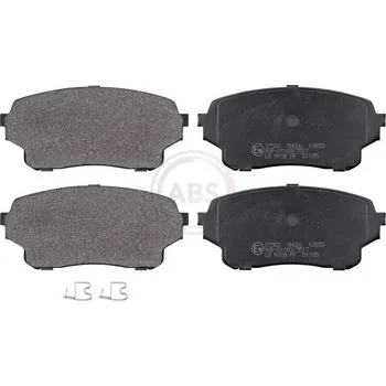 Brzdová destička Sada brzdových destiček, kotoučová brzda A.B.S. 37503