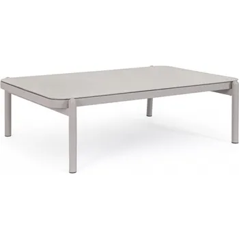 Zahradní stůl BIZZOTTO Zahradní konferenční stolek FLORENCIA světlý 120x75 cm
