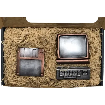 Čokoláda Chocolenka Čokoládová sada Retro PC 58 %