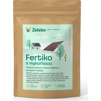 Hnojivo Zeleko FERTIKO s mykorhizou - mikrobiální výživa rostlin Velikost balení: 300g