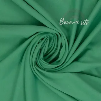 Piké, bavlněný úplet ZELENKAVÁ (E) (Jarní kolekce LIMITKA 2024)