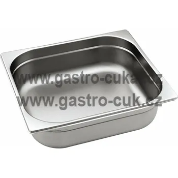 GN 2/3 (h=40 mm) nerezová plná OPTINOX