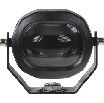 Pracovní světlo PROFI LED výstražné světlo-pruh 10-80V 1x6W modré, 79,5x65mm, ECE R10