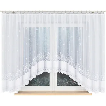 Záclona My Best Home Genowefa 160 bílá 450 x 160 cm