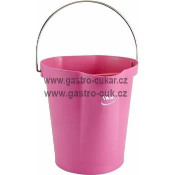 kbelík Vikan Vědro 12 litrů - růžová