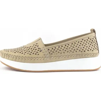 Dámské polobotky Aurelia perforované polobotky 79085L18 béžová Bej, velikost 38