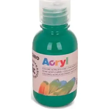 Výtvarná barva Akrylové barva PRIMO 125 ml - Smaragdová