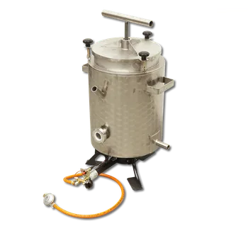 Vařák na vosk s lisem na plynový vařič