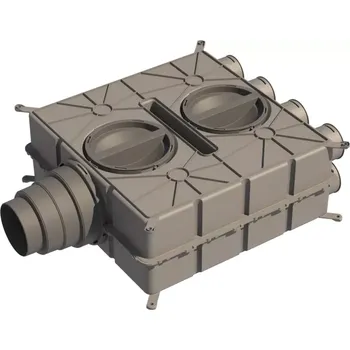 Brilon Octopus DBOX 808 distribuční box, 8x výstup, univerzální spodní/boční připojení DN125-180