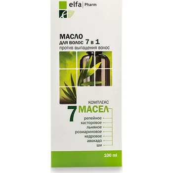 Komplex oleju na vlasy 7v1 100ml Elfa Pharm