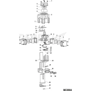 3,7V 5200mAh li-on baterie DEDRA XMC0904.29