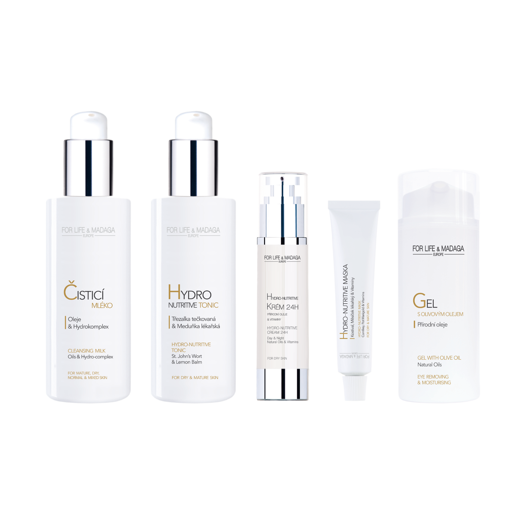 SADA kompletní péče o suchou pleť