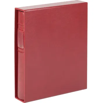 Sběratelství Lindner CLASSIC album na pohledy Barva: Vínová, Provedení: S ochrannou kazetou