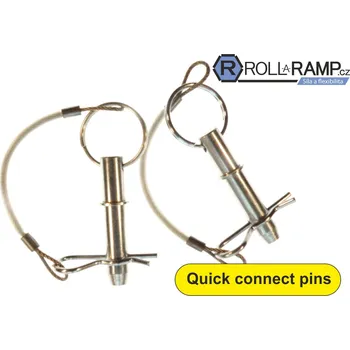 Nakládací rampa pro vozidlo Roll-a-Ramp spojovací kolíky (pár)
