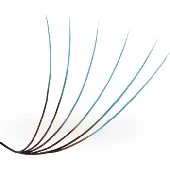 Umělé řasy Luxury Lashes 6D řasy OMBRE Zakřivení umělých řas: D, Délka umělých řas: Mix délek 8-13 mm, Ombre: Červené