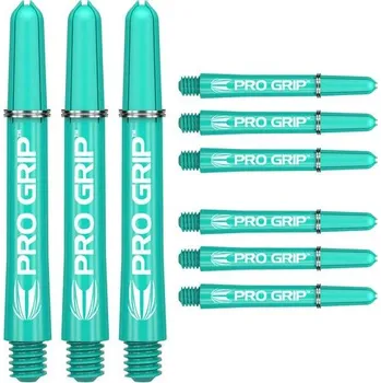 Příslušenství pro šipky Násadky Target Pro Grip Aqua Short 3 sady