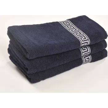Osuška Greek 70x130cm tmavě modrá