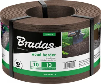 Zahradní obrubník Bradas Wood Border 13 cm x 10 m